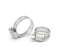 Ensemble de colliers de serrage réglables en acier inoxydable, 1 à 10 pièces de 6 à 82 mm pour conduite de carburant de voiture, tuyau d'eau, radiateur, prise d'air et réparation de plomberie, kit de