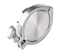 Ensemble de colliers de serrage sanitaires de 1,5" à 2" avec embout SS304 et joint en silicone for les industries de la bière, des produits laitiers et pharmaceutiques(25mmx50.5)