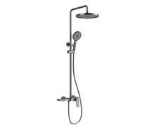 Ensemble de colonne de douche avec pommeau de douche réglable à main et robinet Tat Système de douche moderne pour salle de bain ultime