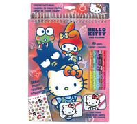 Ensemble de coloriage de crayons Hello Kitty Licence Enfant