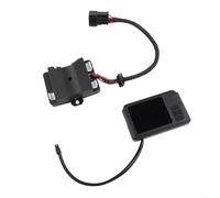 Ensemble de commande pour chauffage d'air diesel 12 V 5 kW avec écran LCD interrupteur et télécommande pour un fonctionnement pratique du chauffage dans les véhicules (5 KW)