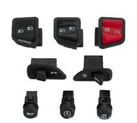 Ensemble de commutateur multifonction for moto, phare, clignotant, klaxon, bouton faisceau haut et bas, adapté for Zip(Model D)