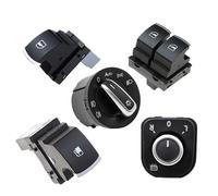 Ensemble De Commutateurs De Vitres Électriques, For VW Eos Golf R32 GTI MK 5 6 V VI, 5ND959855 5K3959857 5ND959565B 1KD959833 5ND941431B (Color : 5 pcs)