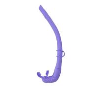 Ensemble De Compétition De Plongée En Apnée Avec Embout En Silicone,Lunettes Professionnelles 3/4,Sports Nautiques - Type Purple