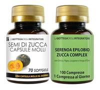 Ensemble de compléments : Huile de pépins de courge 70 gélules et Complexe Serenoa-Épilobe 100 comprimés | Prostate et voies urinaires | Un par jour