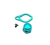 Ensemble de composants de moulinet de pêche en aluminium avec plaque de pression et écrou pour DAIWA pour modèles ABU B3 P3 P4 X4 PRO Baitcast (bleu lac)