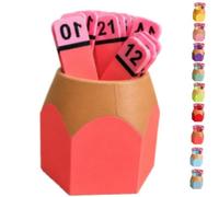Ensemble de comptage de numéros de crayon réutilisable pour salle de t tableau de séquençage, ensemble assorti de numéros de crayon de 1 à 30, pour la manipulation des mathématiques, les