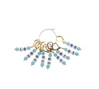 Ensemble de compteurs de projets avec perles numérotées de 0 à 9, guides de crochet à clipser pour le du fil et l ' utilisation de charmes faits à la main Compteurs de fils numérotés Guides de à