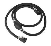 Ensemble de Conduite de Tuyau de Gaz de Moteur Marin Marine Johnson 3/8 Pouces (noir) Ensemble de Conduite de Tuyau de Gaz de Carburant de Moteur de Bateau Connecteur D'ampoule