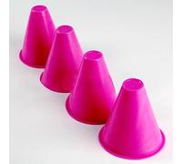 Ensemble de Cônes D'entraînement de Football de 1 Pièce, Baril de Marque D'obstacle pour la Pratique Sportive, Couleur Vive Facile à Remarquer, adapté à Diverses Activités de Plein Air (Pink)