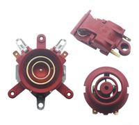 Ensemble de connecteurs de base de bouilloire 10 cm Design compact avec interrupteur thermique et prise pour kit de réparation électrique Compatibilité standard