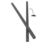 Ensemble de connecteurs de rail de guidage, barre métallique pour rails de rail, compatible avec rails de guidage de 299,7 cm, 139,7 cm, 99,1 cm (P-45777, 194367-7, 199140-0)