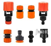 Ensemble de connecteurs de robinet mitigeur de cuisine réglable pour robinet d'eau universel vers jardin, adaptateur rapide pour robinet de cuisine, baignoire et intérieur