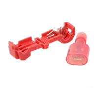 Ensemble de connecteurs flexibles et rigides compatibles pour robot tondeuse à gazon et station d'accueil de transmission de signal (rouge)