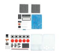 Ensemble de console de jeu électronique, Dot red light | Console de jeu électronique portable, plateau de jeu LED et affichage à trois chiffres, cinq boutons physiques