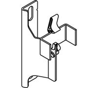 Ensemble De Consoles Murales Courtes WA60mm Point D'Accrochage 53mm, Blanc