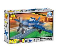 Ensemble de construction d'avion Patrol Cobi de 115 pièces, très collectionnable