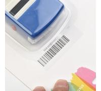 Ensemble de construction de joints à base de caoutchouc avec type interchangeable A-Z 0-9 et @=%+ pour personnaliser l'estampage du cadran (bleu)