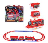 Ensemble De Construction De Voie Ferrée Pour Enfants, Jouet De Voiture, Train Électrique, Kit De Construction De Voie Ferrée, Jouets Éducatifs Pour Garçons