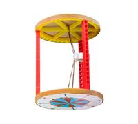 Ensemble De Construction De Voiture Rotatif Créatif Pour Encourage L'exploration Scientifique Et Les Compétences En Ingénierie Jouet Rotatif Outil D'apprentissage Créatif