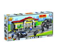 Ensemble de construction de vol de banque Cobi de 500 pièces Action Town à colle