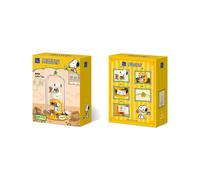 Ensemble De Construction Snoopy Coffee Time