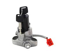 ensemble de contacteur d'allumage Kit de verrouillage de commutateur de e contact de moto, adapté pour Yamaha XVS125 XVS250 XVS400 XVS400C XVS650 XVS650A Drag Star