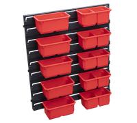 Ensemble de conteneurs pour panneaux perforés QBRICK SYSTEM ONE ML Organizer PRO