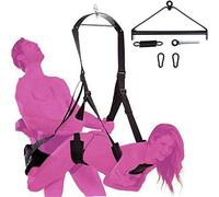 Ensemble de contraintes pour kit de bondage sexuel Balançoire Cadre 800lb Plafond Balançoire Chaise for Chambre Adultes Sexe Suspendu Balançoire 360 Pivotant Balançoire Chambre Balançoire Outils de