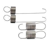 Ensemble de contrôle de régime moteur et de ressorts de starter | Assortiment de ressorts de remplacement en métal pour tringlerie de moteur de tondeuse, tailles 2, 15 cm et 4, 36 cm
