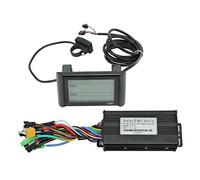 Ensemble de contrôleur de moteur avec écran LCD, 3 Modes, contrôleur sans balais à onde sinusoïdale pour vélo électrique 24V 36V 48V
