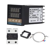 Ensemble de contrôleur de température numérique PID, 3 pièces, contrôleur de température 0-400 ℃, ensemble de modules de relais de Thermocouple (mon frère)