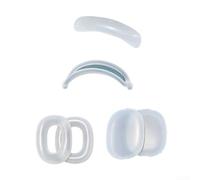 Ensemble de coques de protection pour AirPods Max 4 en 1 pour une sécurité ultime (transparent)