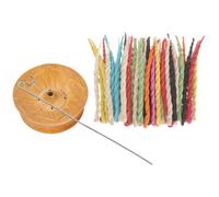 Ensemble De Corde À BrûLer Traditionnel TibéTain pour Purification d'air IntéRieur 2 PièCes Design Tissé Pratique Et EsthéTique
