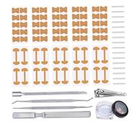 Ensemble de correcteurs d'ongles incarnés Kit professionnel d'ongles incarnés avec bandes ', patch correcteur, outils de pédicure pour bandes correction à usage domestique