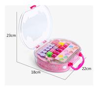 Ensemble De Cosmétiques Et De Maquillage, Jouet Créatif Et Coloré, Valise Pour Enfants, Jouets De Simulation