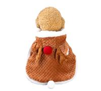 Ensemble de costume de Noël pour chat, bonnet de Noël avec chapeau