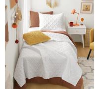 Ensemble de couette double Comfort Spaces Couvre-lit r versible moderne Diamond Ensemble de literie double Couche d'hiver matelass e confortable