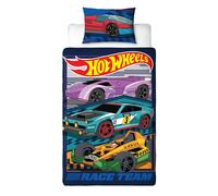 Ensemble De Couette Enfant Hot Wheels Bleu 2 En 1 Moteurvoie Simple