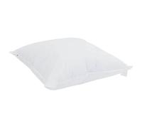 Ensemble de couette et oreiller d'hiver blanc 135 x 220 cm en microfibres, super chaud, matelassage en boîte, lavable en machine, emballé sous vide, style moderne, parfait pour un lit cosy à l'intérie