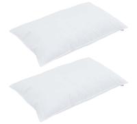 Ensemble de couette moderne pour la chambre 240 x 220 cm avec 2 oreillers 40 x 80 en blanc. Literie en microfibre toute douce et respirante. Lavable en machine, parfait pour l’été. Inclut 2 oreillers