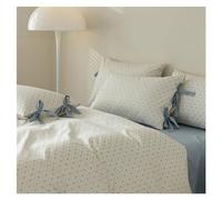 Ensemble de Couette TFBHL Flower Flower Imprimé Ensemble de literie en Coton Doux 4 pièces Set Skin - Couvre-Couvre-Coquette d'ensemble de Couverture de Couette (Couleur: F, Taille: Roi)