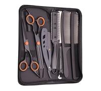 Ensemble De Coupe De Cheveux - Professionnel Pour Couper Et Éclaircir Les Cheveux | Ensemble D'outils De Coiffage De Cheveux De Haute Qualité Avec Rasoir