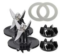 Ensemble De Coupe For Mixeur, 2 Pièces, Avec Joint De Rechange, Compatible Avec Cuisinart SPB-456-2B Et PowerBlend Duet BFP-10CH