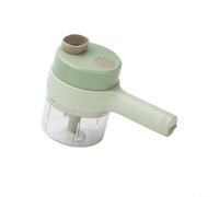 Ensemble de coupe-légumes électrique portable 4 en 1, mini presse-purée électrique sans fil Gatling, hachoir à ail, hachoir à ail, mélangeur de pressage auxiliaire, trancheuse alimentaire