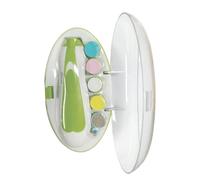 Ensemble De Coupe-Ongles Électrique Anti-Clip Pour Bébé,Aiguiseur D'ongles Pour Enfants,Soins Pour Bébé,6 En 1 - Type Green