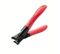 Ensemble de coupe-ongles épais résistant aux éclaboussures, coupe-ongles professionnels, pince à ongles, outils de pédicure pour manucure et pointes d'ongles, rouge