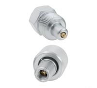 Ensemble de coupleurs rapides hydrauliques de 6,35 mm NPT, 6,35 mm, pour vérins, pompes et systèmes hydrauliques, construction en acier avec connexion sécurisée (séparable)