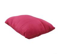 Ensemble de coussin lombaire pour voiture avec tissu en daim pour toutes les saisons - Soutien ergonomique pour le dos et le cou - Pour S et autres véhicules - Soulage (rouge vin)