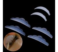 Ensemble De Coussinets En Silicone Pour Rehaussement Des Cils, 6 Pièces, Kit De Permanente Pour Extensions, Recourbe Cils, Boucliers À Boucles